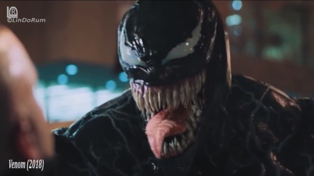 آموزش تمرین جمله سازی انگلیسی با فیلم venom 2018